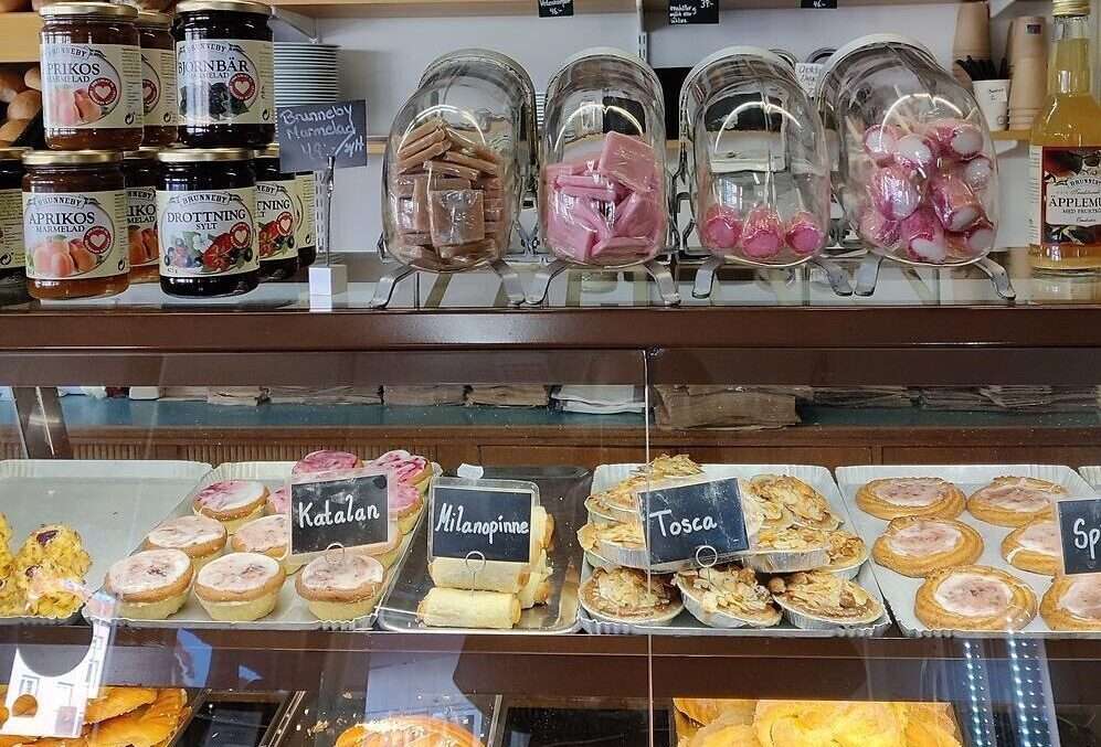 Bakverk och bröd på Birgers bageri