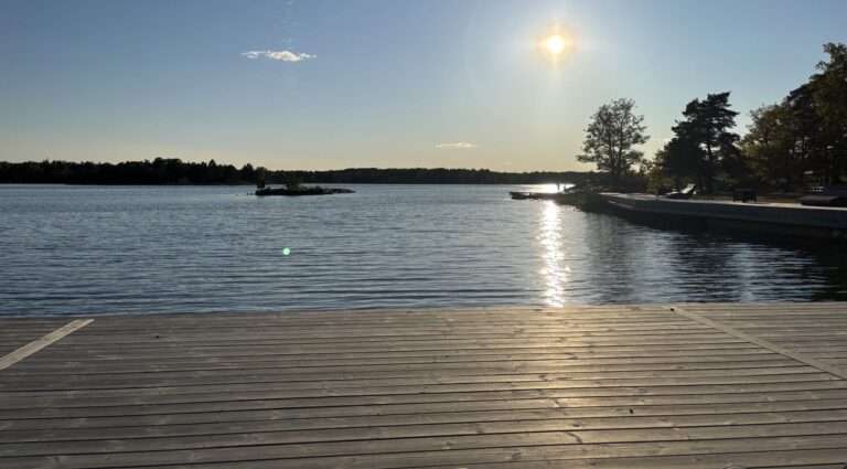 Skärgårdsstaden Oxelösund nära till havet
